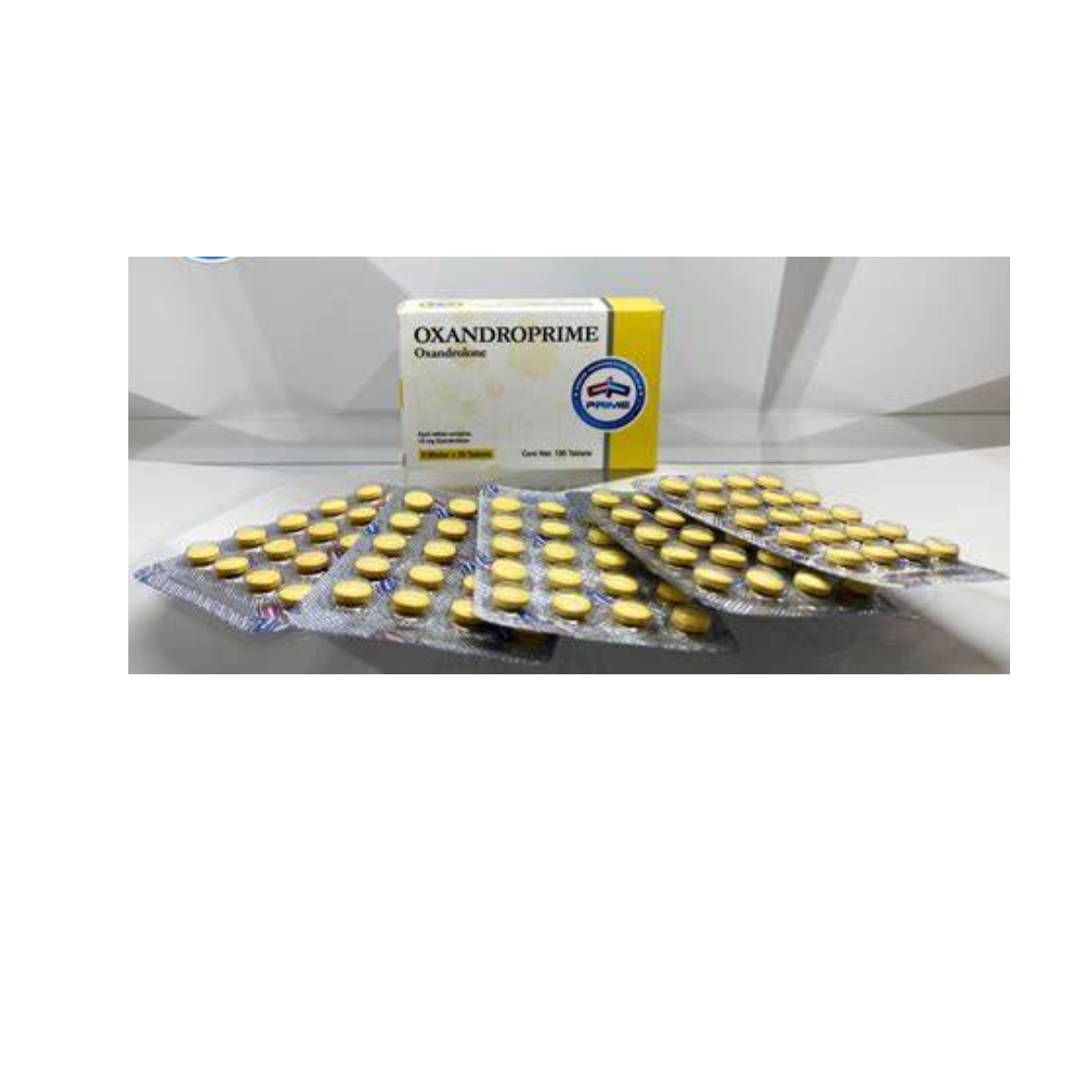 OXANDROPRIME - Oxandrolona - Oral - 10mg/tab 100 tabletas - Prime Pharmaceuticals - Definición fina, fuerza limpia y estética sin retención