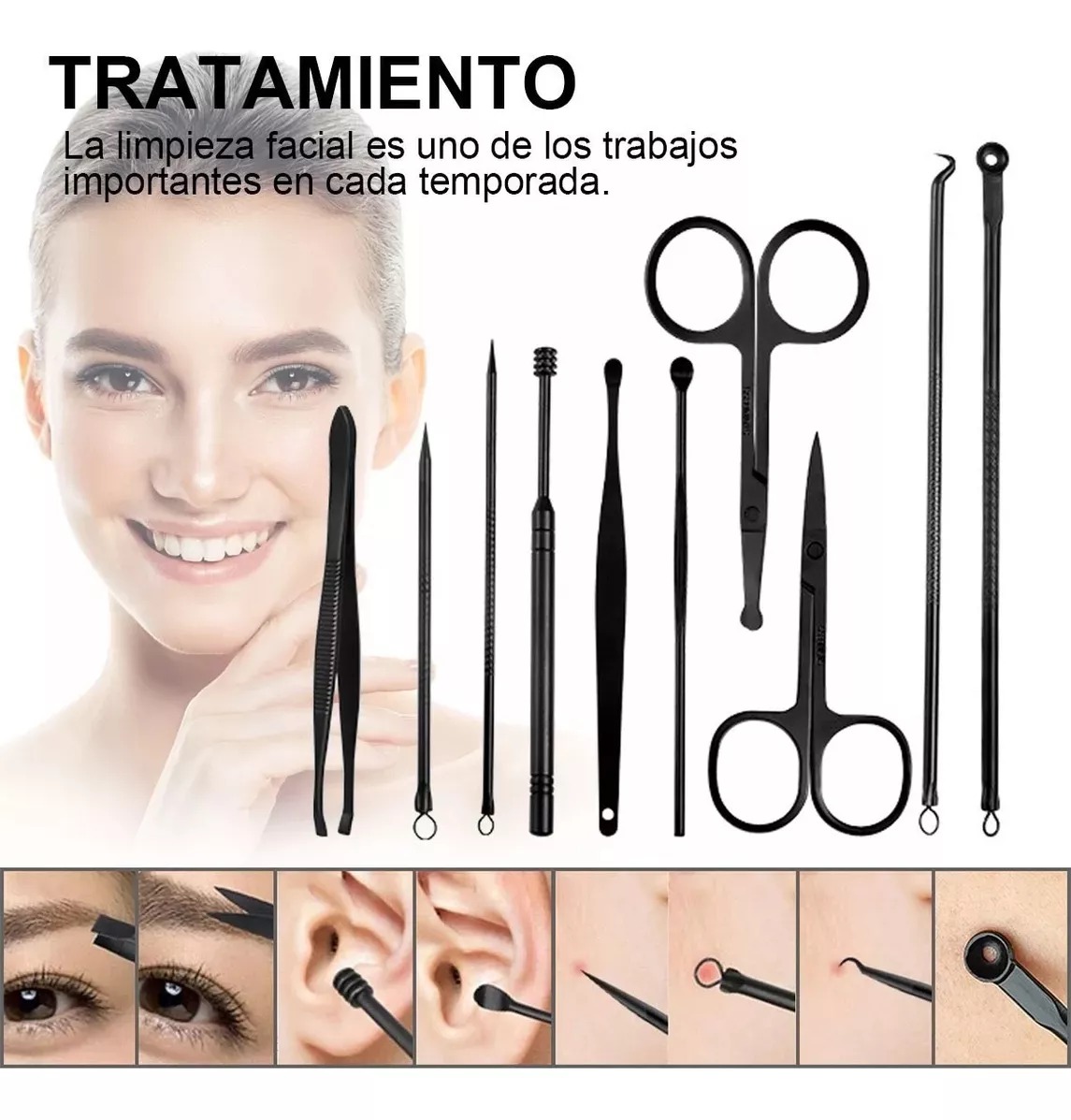 Set De Manicura Y Pedicura 24 En 1 Kit De Cortauñas Juegos De Cortaúñas Set De Manicura Y Pedicura De Acero Inoxidable Portátil Y Profesional Fácil De Recortar