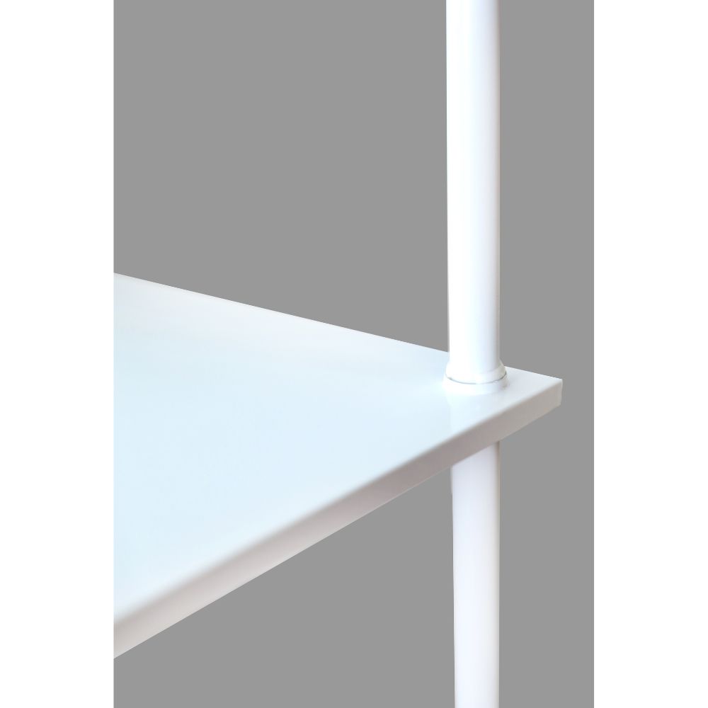 Closet Armable Konekte 5 Repisas Metal Sólido Resistente color Blanco.