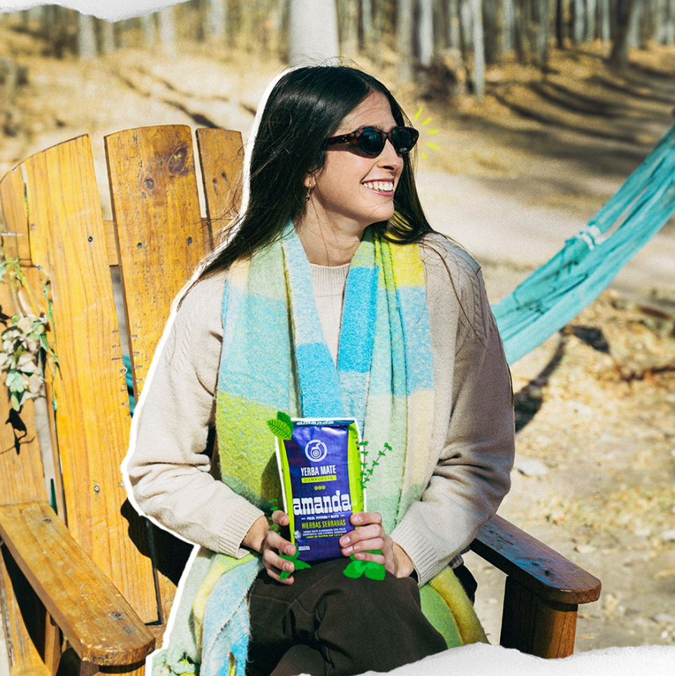 Yerba Mate Amanda Hierbas Serranas 500 g