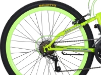 Bicicleta BENOTTO Montaña RUSH R26 Acero 21V. Azul Oscuro/Verde Hombre