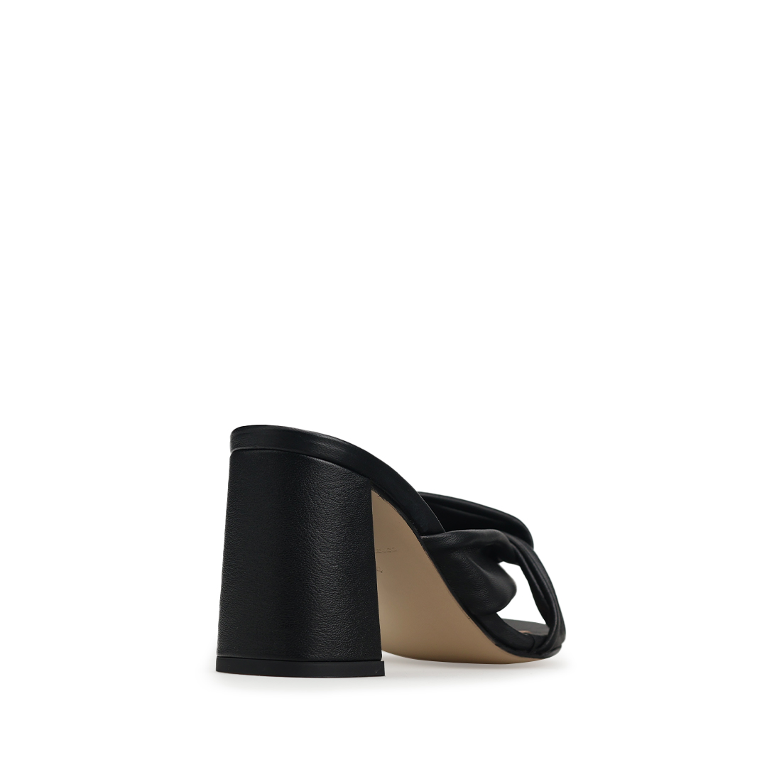 Zapatillas De Tacón Davenia De Piel Sandalia De Dama Mod. Althea