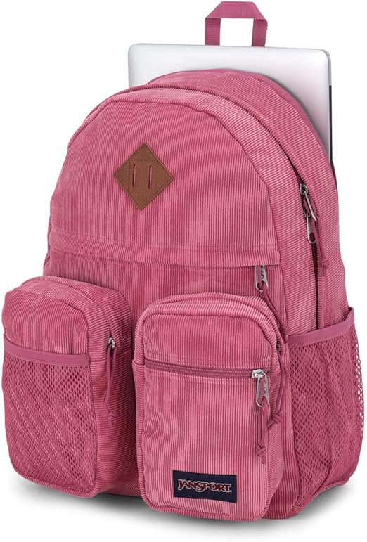 Mochila Unisex JanSport Grandby Remix Pana Mauve Haze Compartimentos