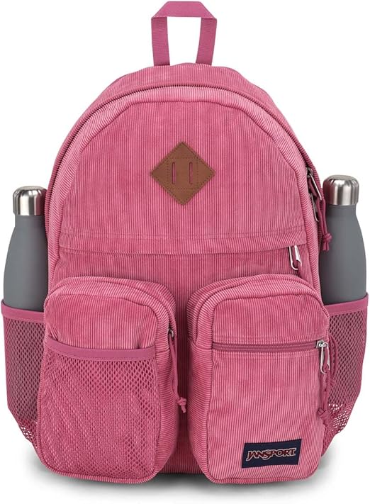 Mochila Unisex JanSport Grandby Remix Pana Mauve Haze Compartimentos