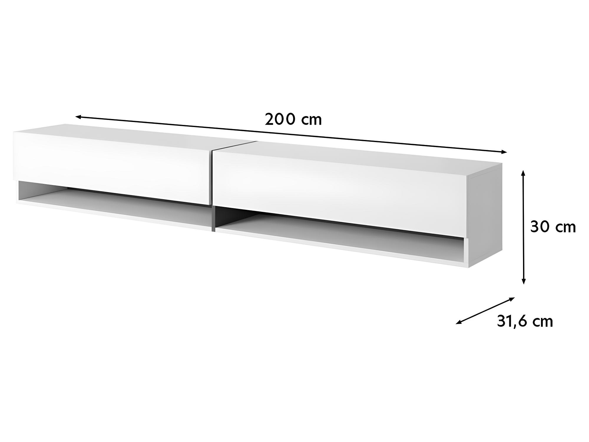 Mueble TV Mueble Mármol Blanco