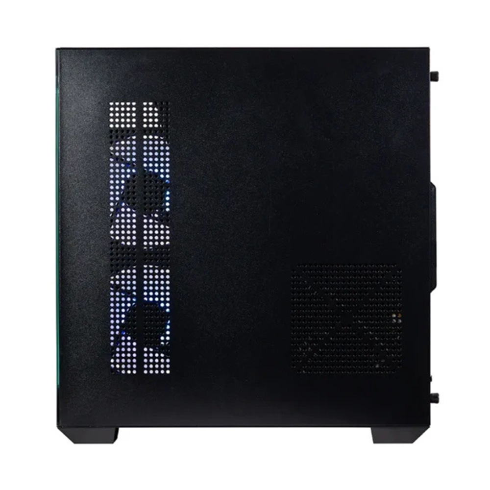 GABINETE NACEB STARFALL GAMER M-ATX RGB 3VENT S/FUENTE CRISTAL NEGRO NA-0636N