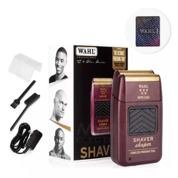 Máquina Profesional Wahl Shaver Shaper 5 Stars Cord/Cordless roja