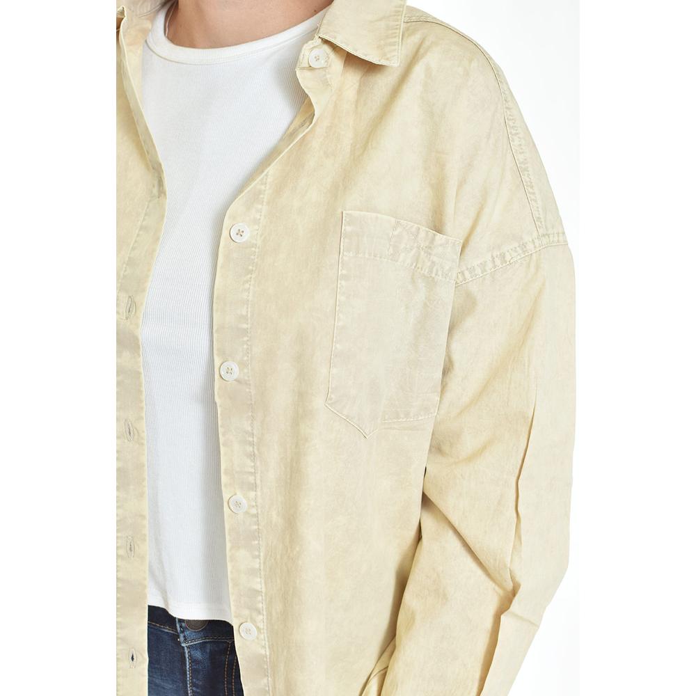 Blusa oversize diseño deslavado Roman Fashion/Juvenil, 11427 (Beige)