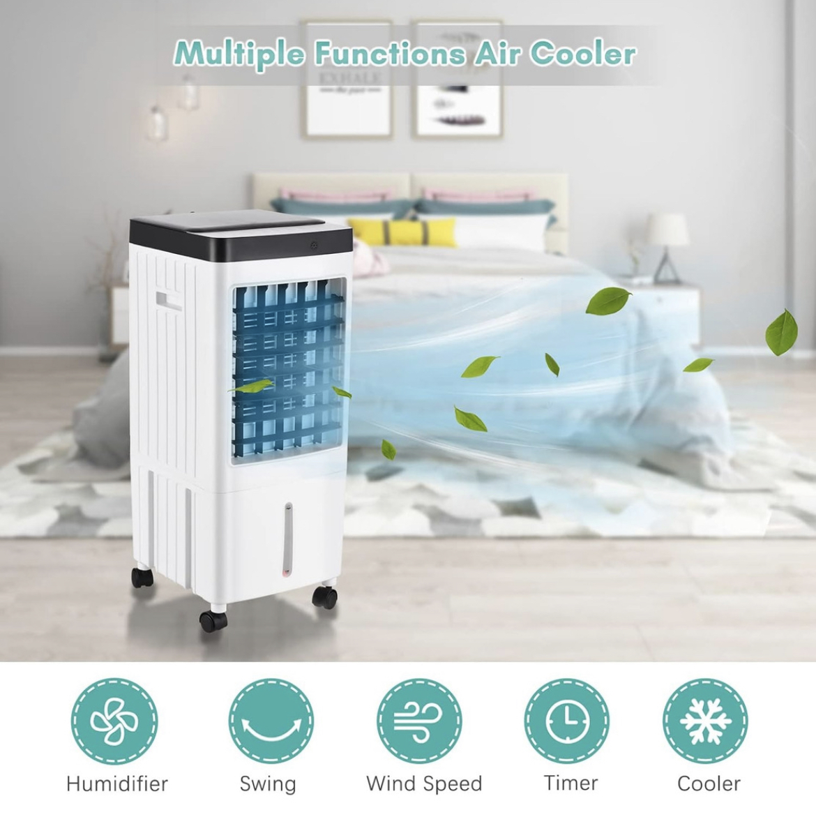 Enfriador De Aire Acondicionado Portátil Ventilador Frio