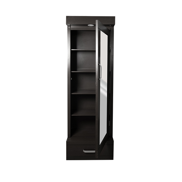 Zapatera closet reinicia 21 muebles puerta abatible 1 cajón iluminación led Gabriela. 