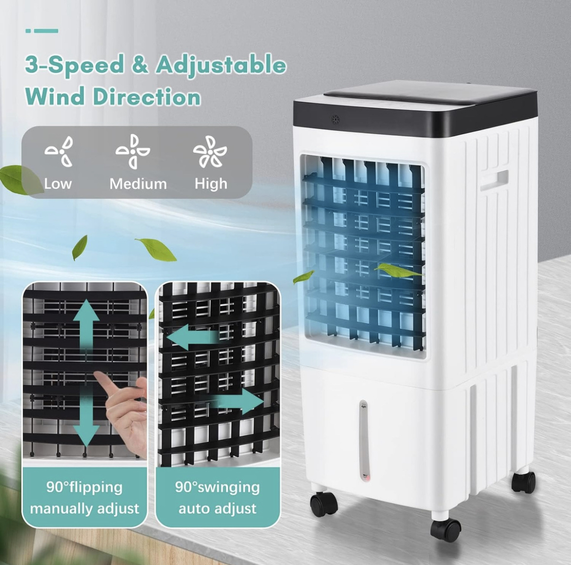 Enfriador De Aire Acondicionado Portátil Ventilador Frio