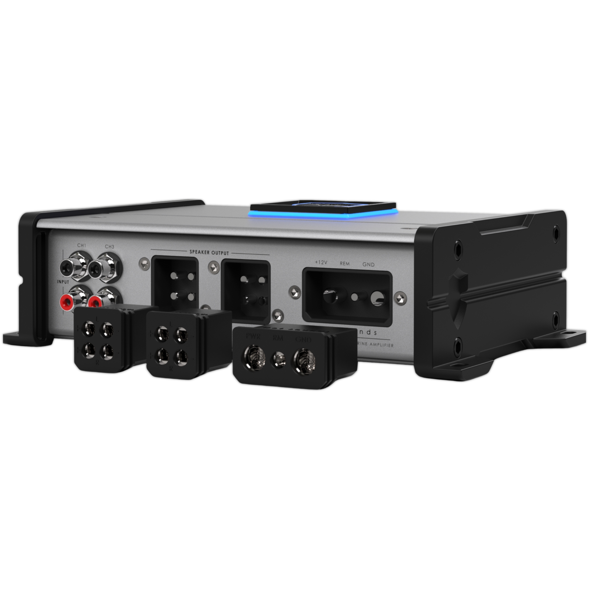 Amplificador Marino 4 Canales Wet Sounds HTM-4 Clase D