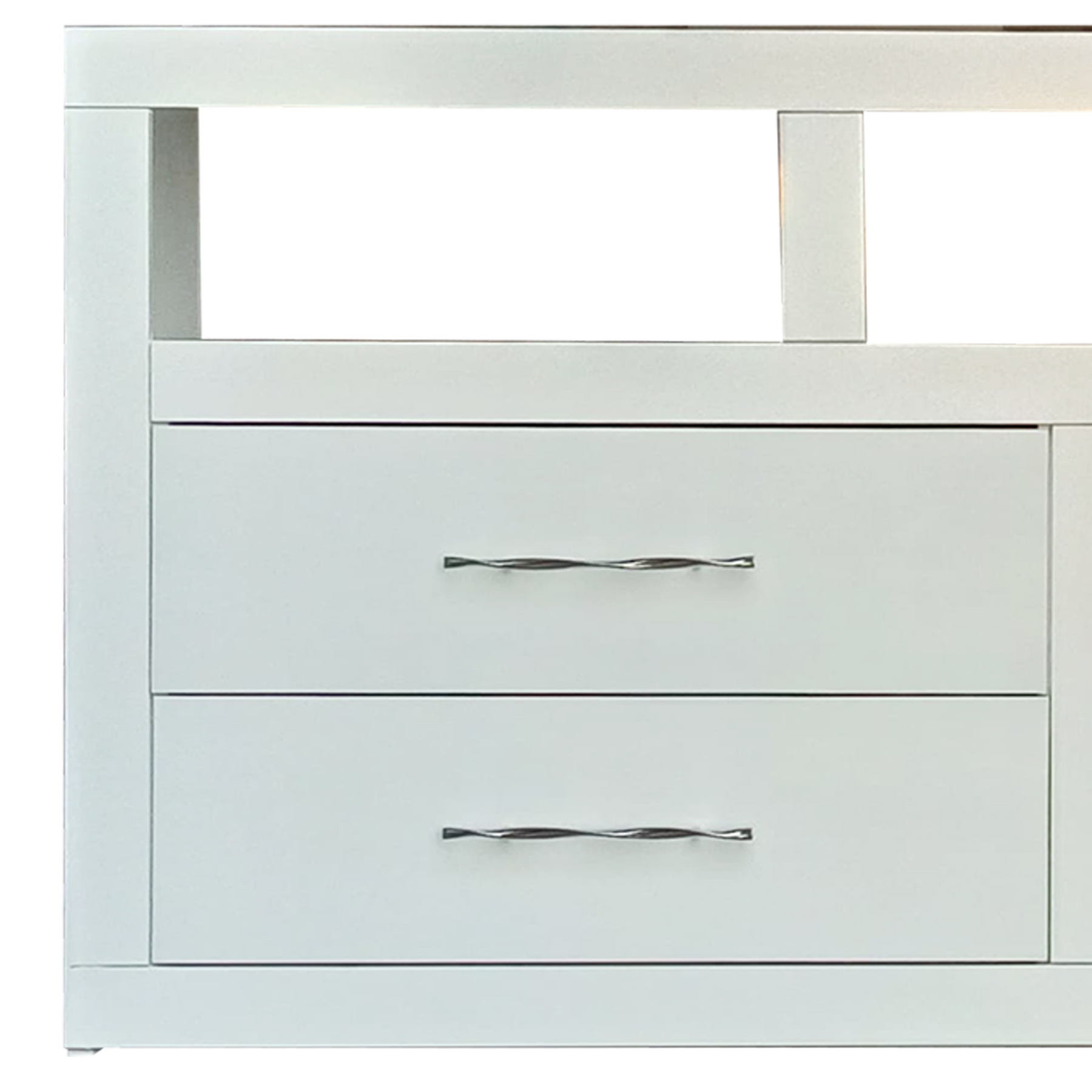 Centro de entretenimiento blanco mueble moderno centro para tv 