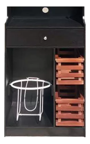 Mueble Organizador Alacena Cocina Vitrina Puertas Cajones