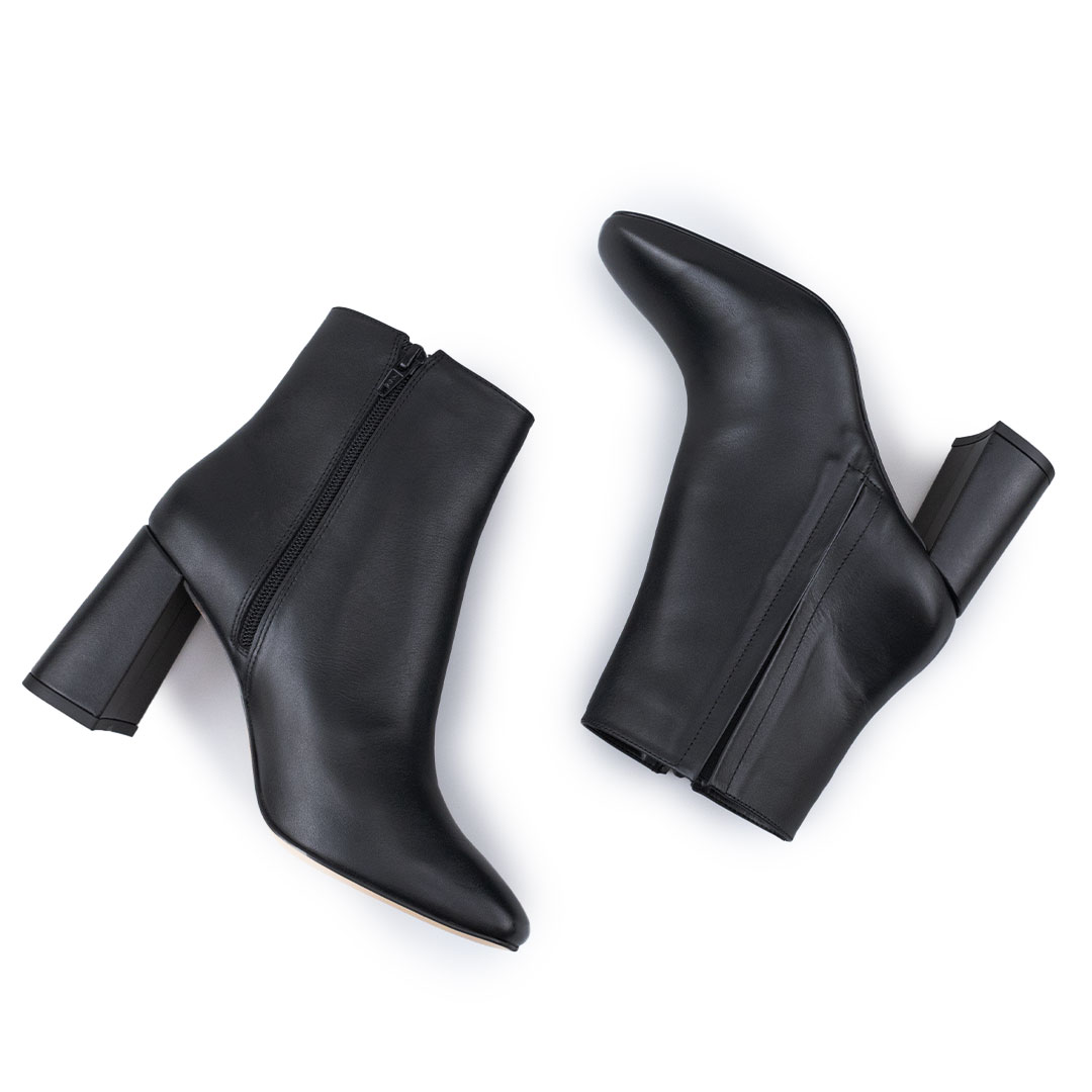 Botines Para Mujer Elegantes Botas Piel Davenia Mod. Camila