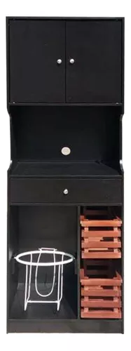 Mueble Organizador Alacena Cocina Vitrina Puertas Cajones