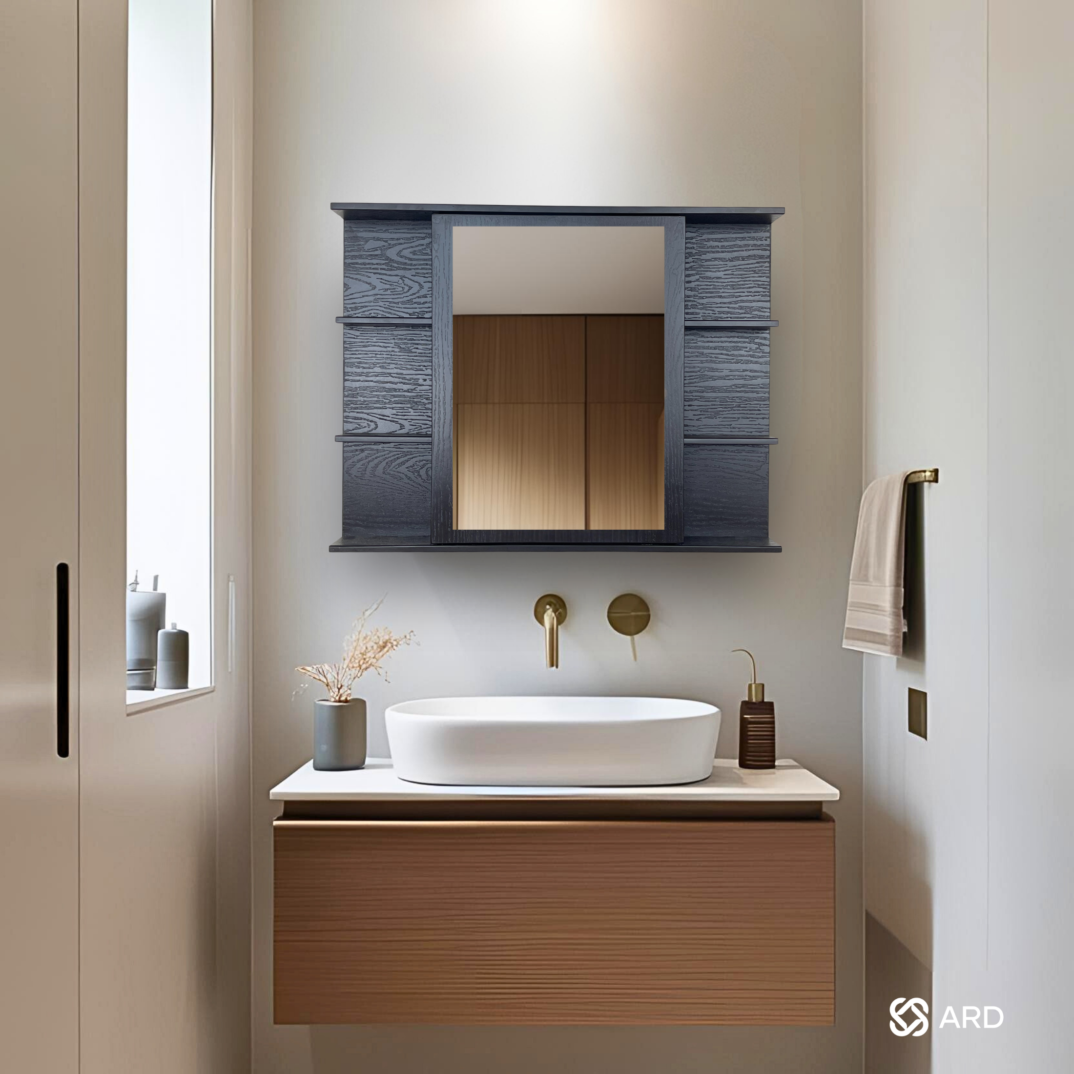 Organizador de baño ARD Glanz MirrorCore Cabinet