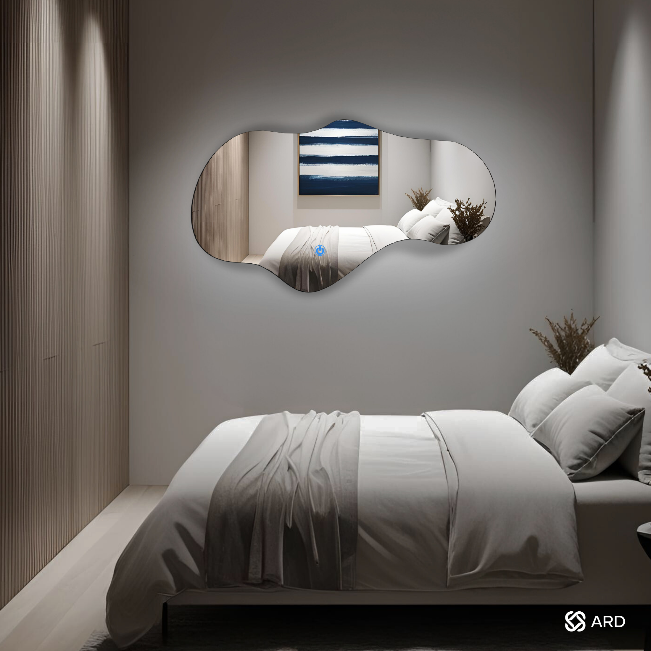 Espejo Led ARD Glanz Luminous Cloud 90 x 52 cm