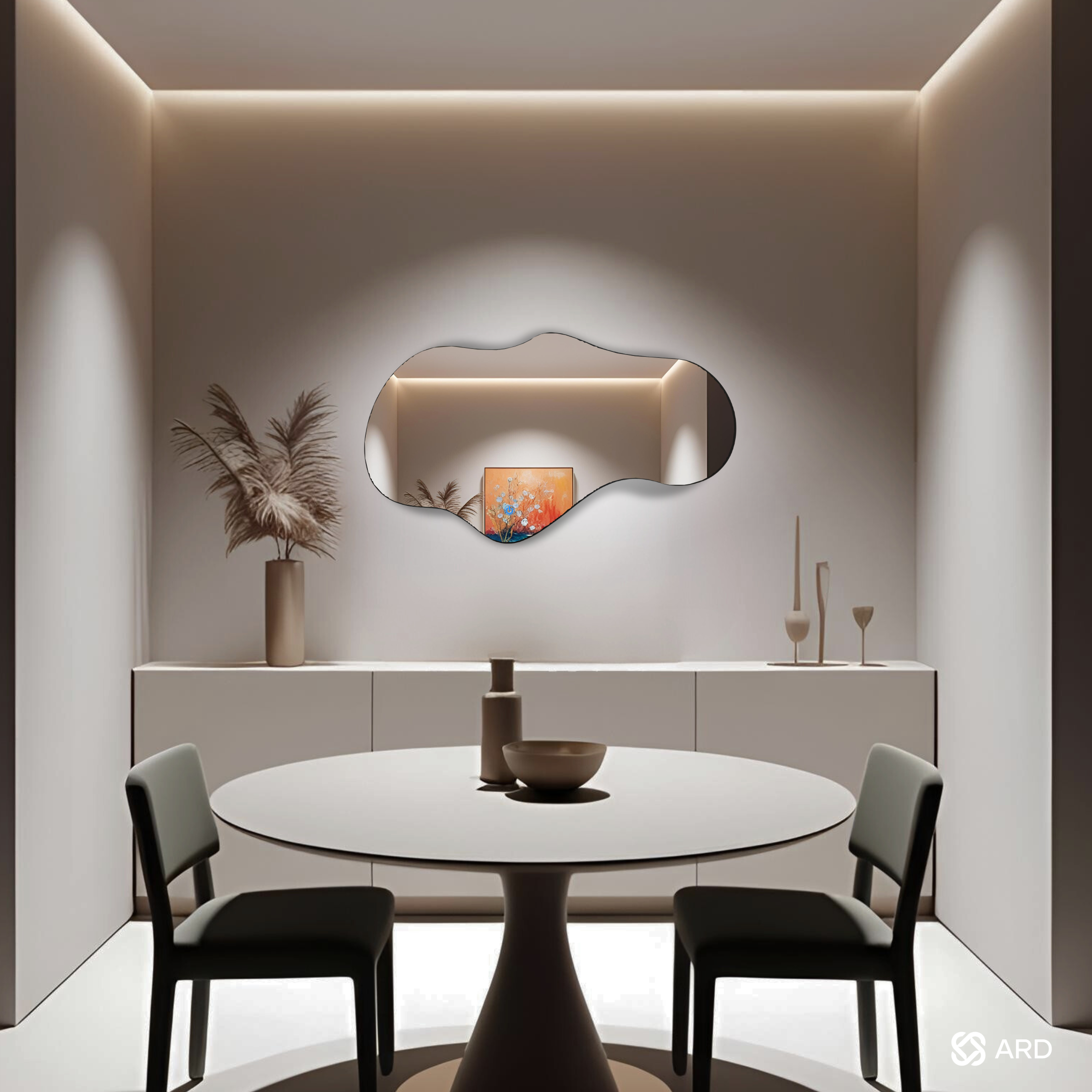 Espejo Led ARD Glanz Luminous Cloud 90 x 52 cm