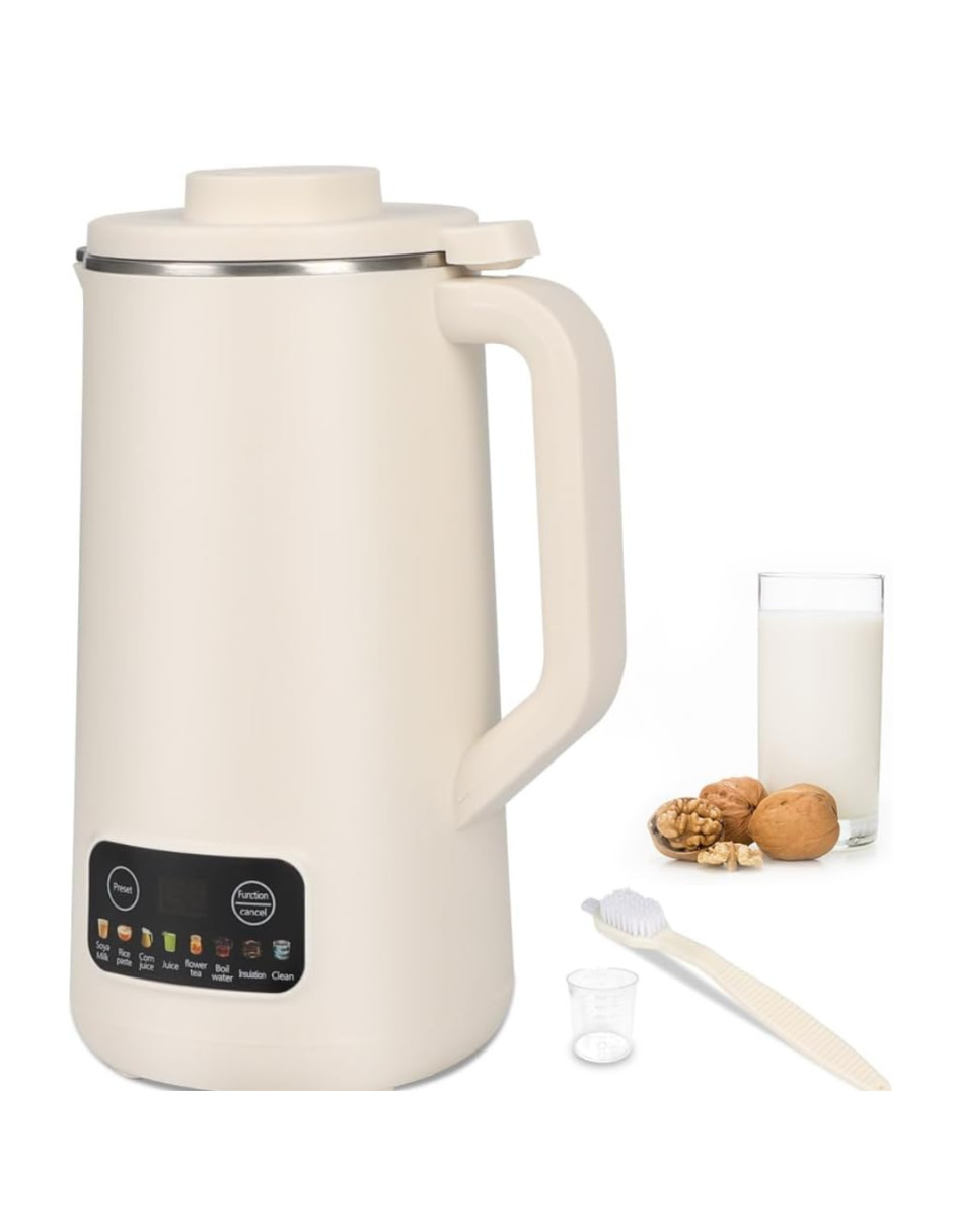 Maquina Para Hacer Leche Vegetales Soya,Almendras. Pasta, Molinillo,Jugo 