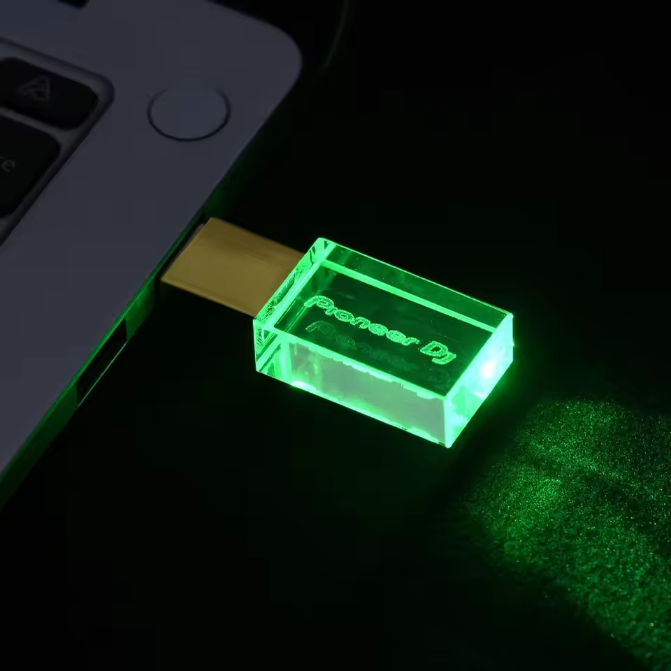 Pioneer Dj Memoria Usb 128gb Cristal Verde