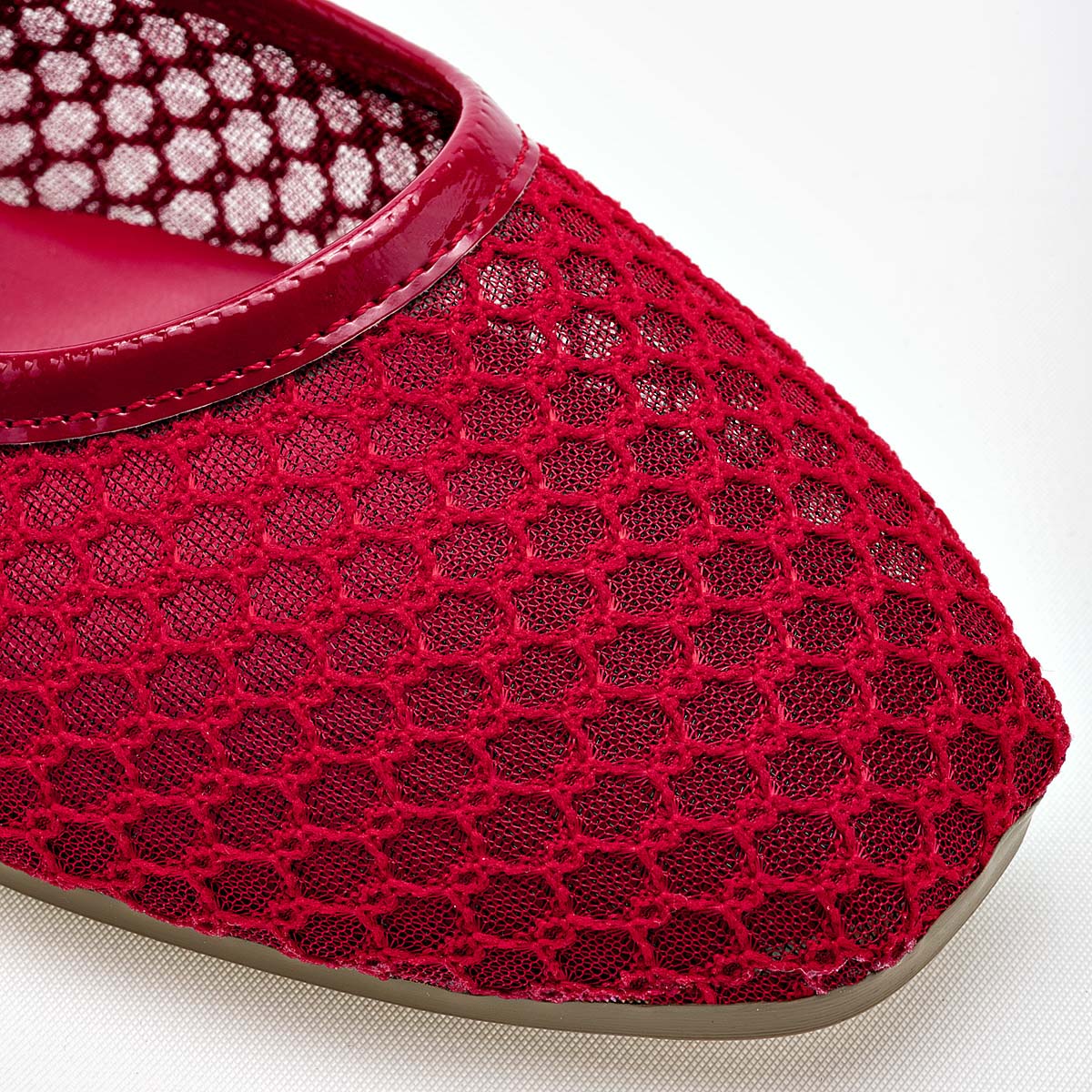 MORAMORA CIELO FLATS MUJER CASUAL COLOR ROJO
