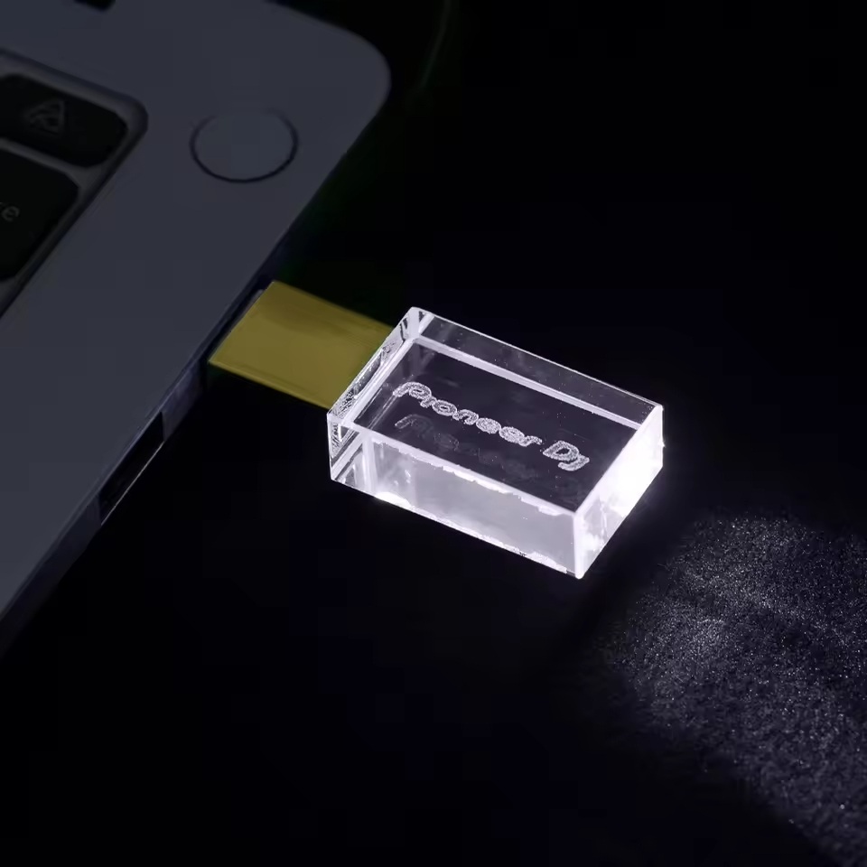 Pioneer Dj Memoria Usb 128gb Cristal Blanca
