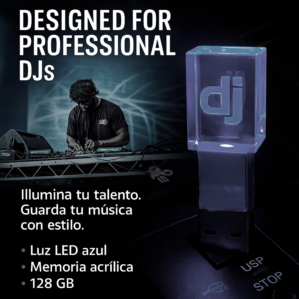 Pioneer Dj Memoria Usb 128gb Cristal Blanca