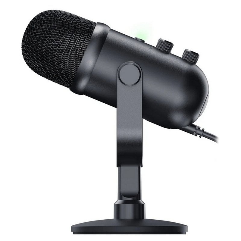 Razer -Microfono Gamer Seiren V2 Pro  Reacondicionado PC Gamer Dinámico con Frecuencia de 20000 Hz y 120 dB - Micrófono para podcast Ideal para Streaming y Grabación de Voz