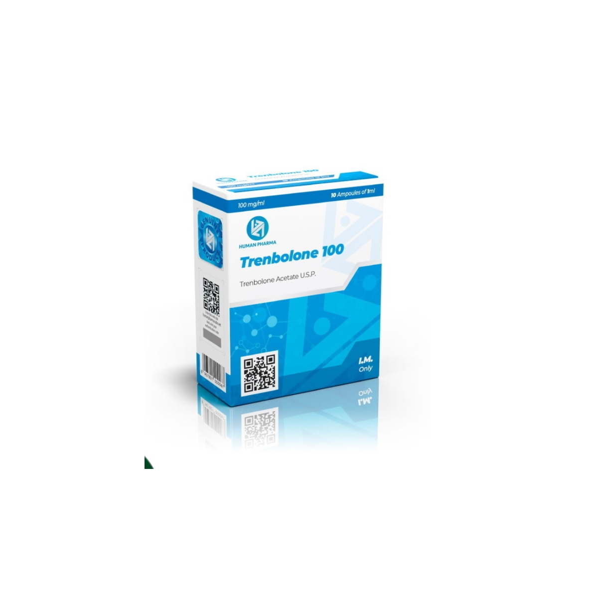 TREMBOLONE 100 - Trembolona - Inyectable - 100mg/ml 10ml - Human Pharma - Definición brutal y ganancia seca con fuerza de élite