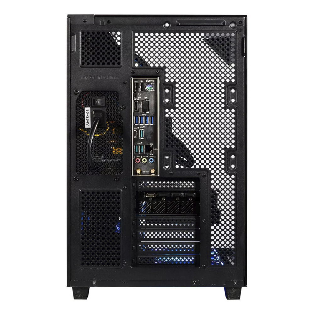 GABINETE NACEB IRIS GAMER M-ATX ARGB 4VENT S/FUENTE CRISTAL NEGRO NA-0639