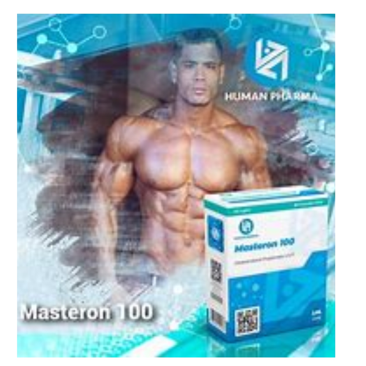 MASTERON 100 - Drostanolona - Inyectable - 100mg/ml 10ml - Human Pharma - Músculo seco, duro y definido con estética de alto nivel