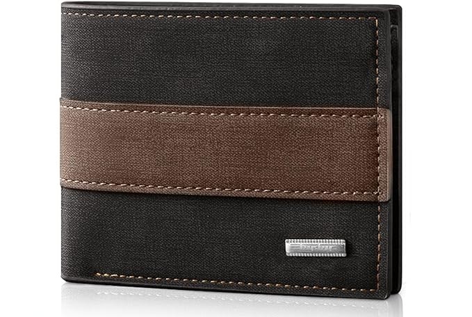 Cartera De Cuero Protegida RFID Delgada Para Hombres Honduras