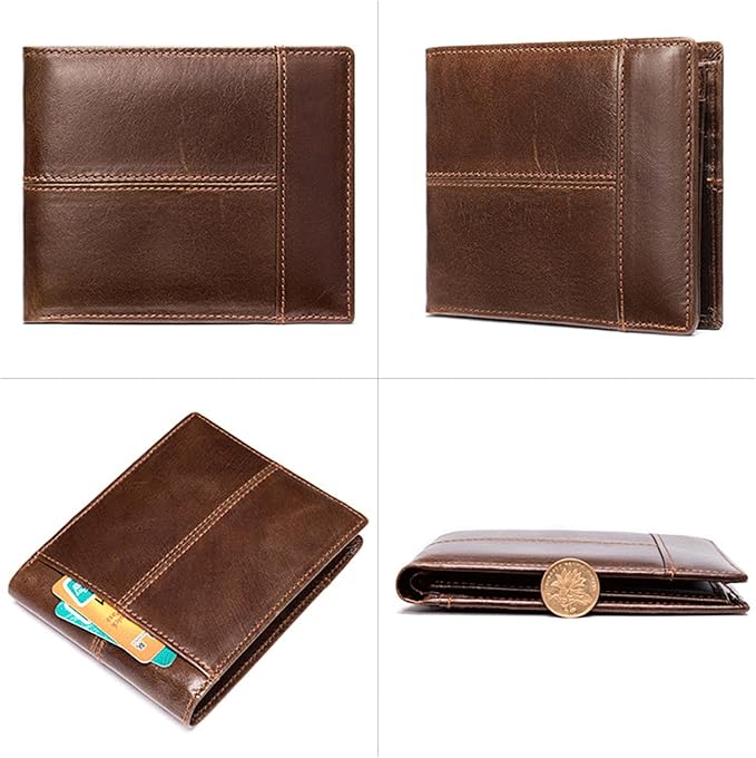 Carteras para Caballero, Carteras para Hombre con RFID Bloquea