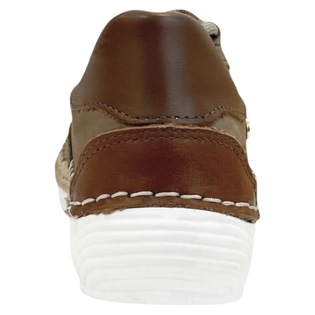 Lobo Solo Tenis de mujer Casuales de piel 5045 Taupe