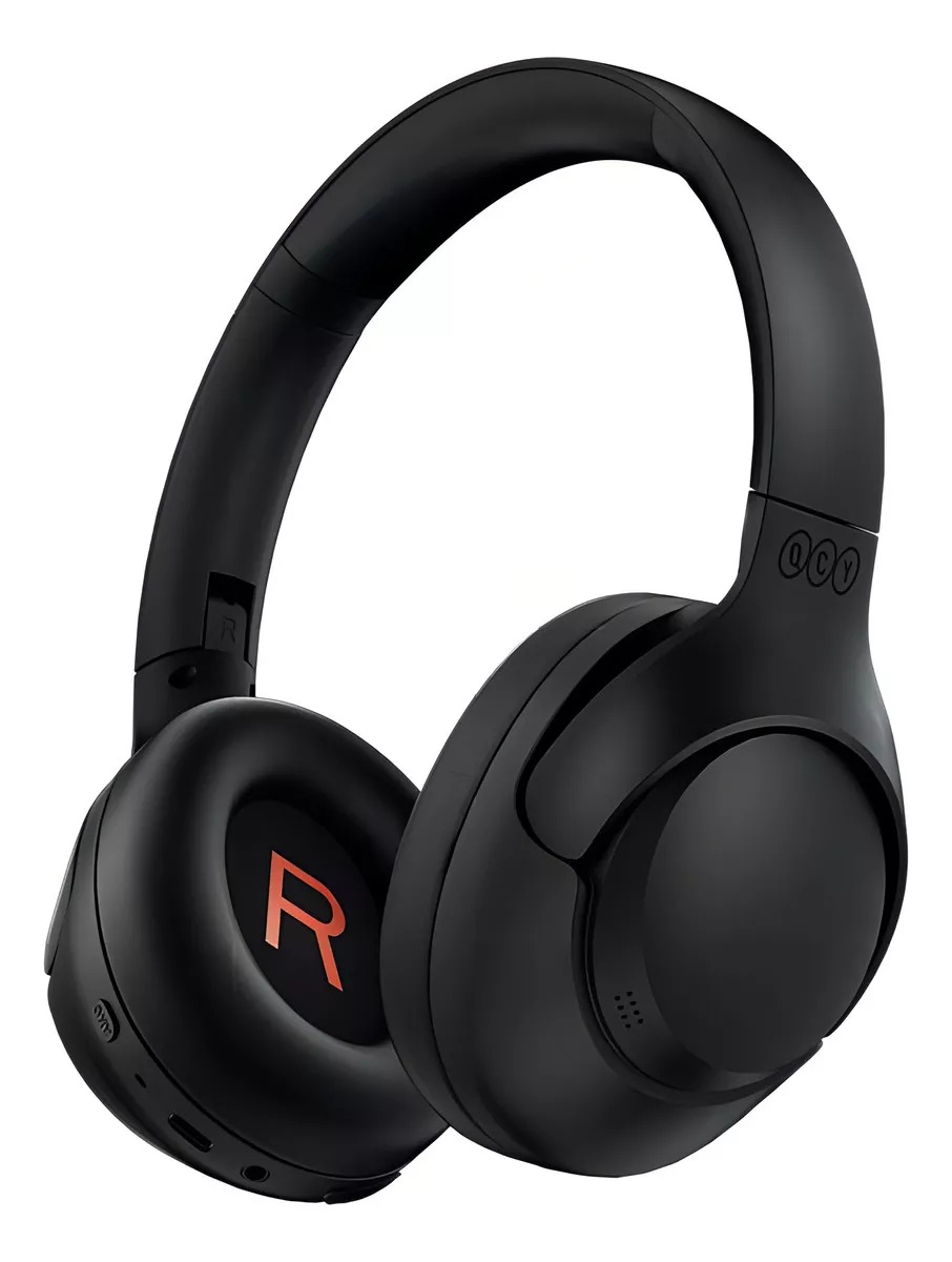 Qcy H3 Anc Audífonos Inalámbricos Gamer Diadema Hi-res Bk Color Negro