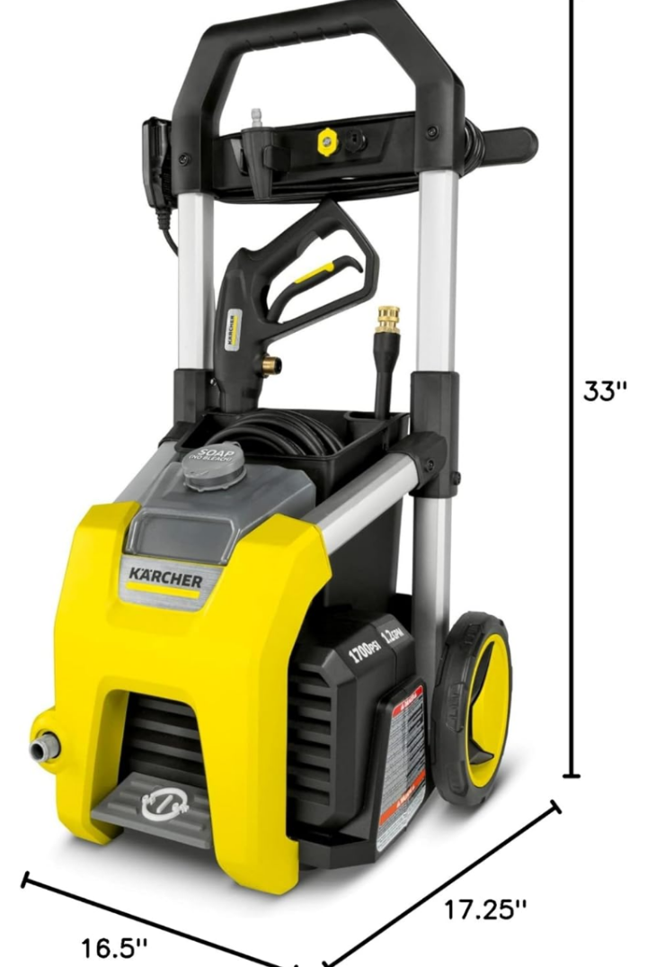 Máquina de lavado electrica a presión 