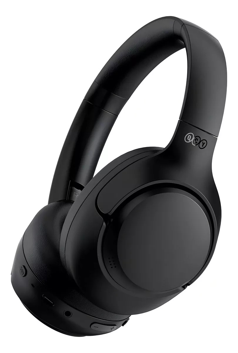 Qcy H3 Anc Audífonos Inalámbricos Gamer Diadema Hi-res Bk Color Negro