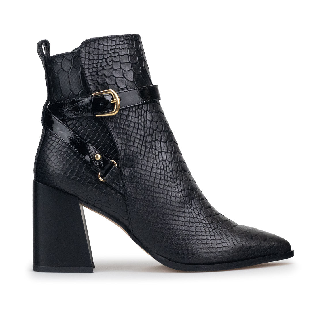 Botines Para Mujer Elegantes Botas Piel Davenia Mod. Iris