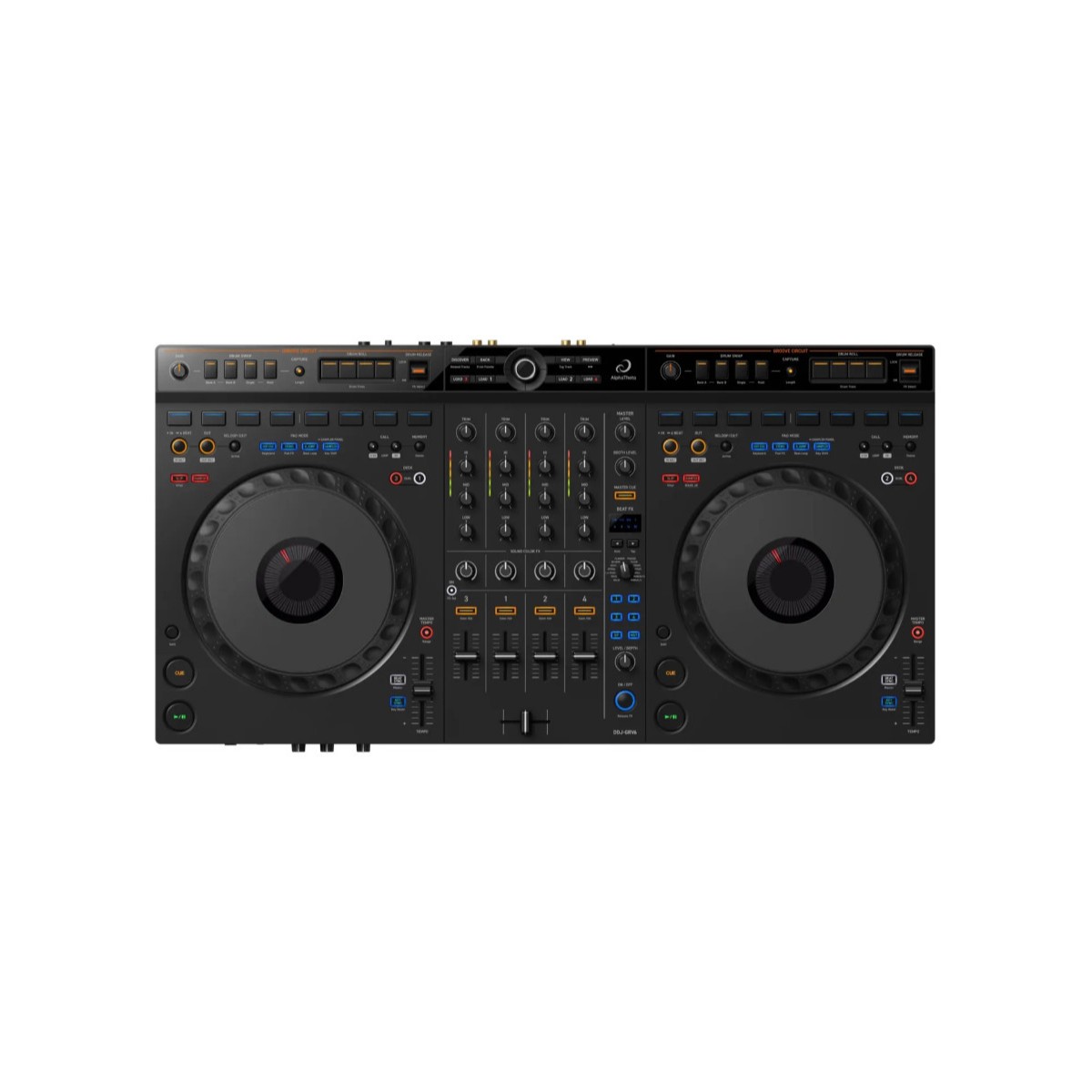 Controlador DJ Alpha Theta 4 Canales DDJ-GRV6