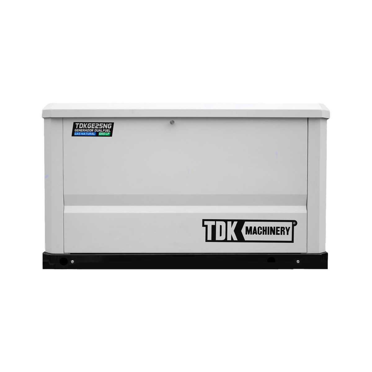 Generador De Cabina Estacionario Profesional 2 En 1 Gas LP/Gas Natural Tdk Machinery 22Kw 127v/220v ATS INCLUIDO– TDKGE25NG