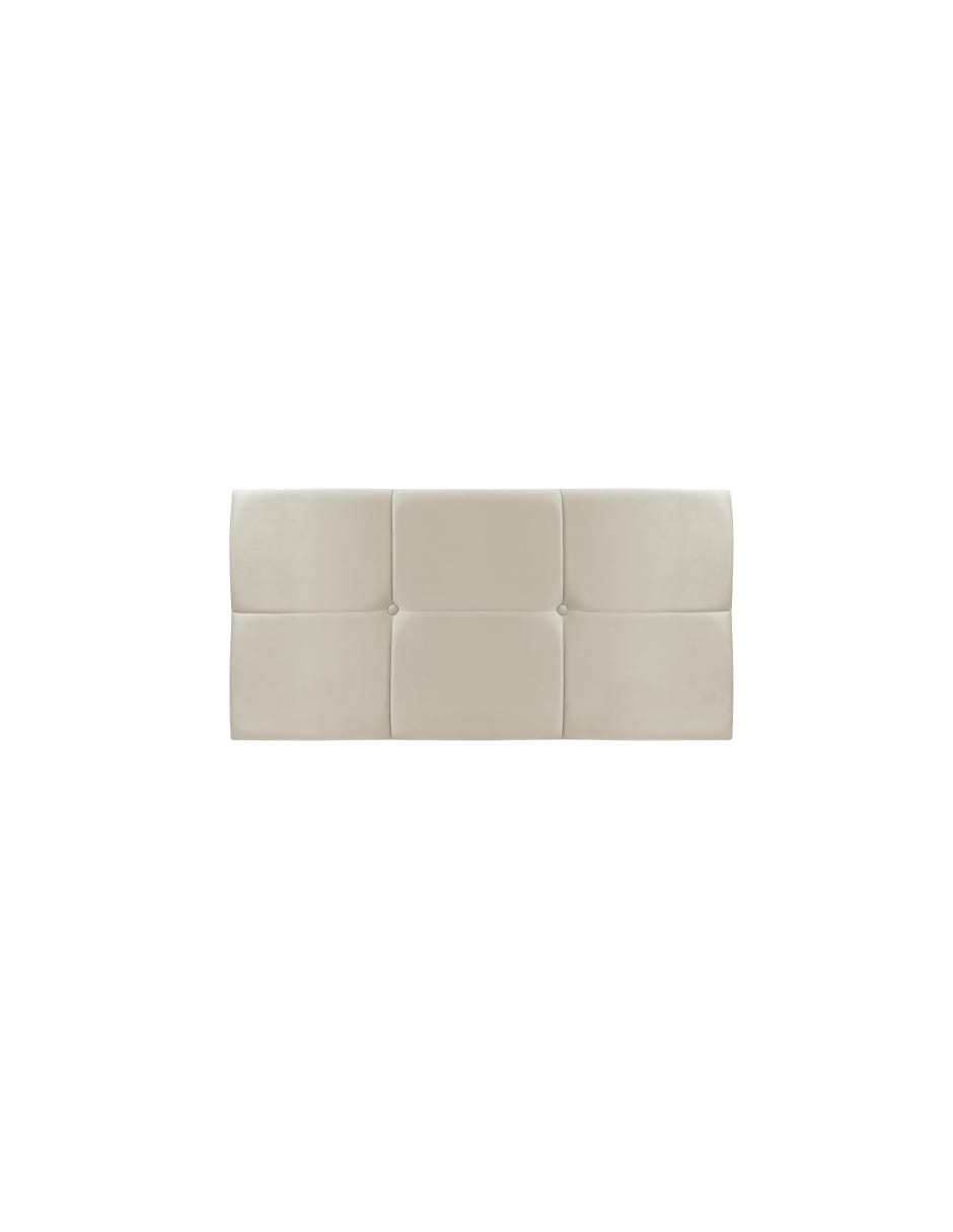 Cabecera Individual Harmony cuadros y  3 Ajustes De Altura, Beige