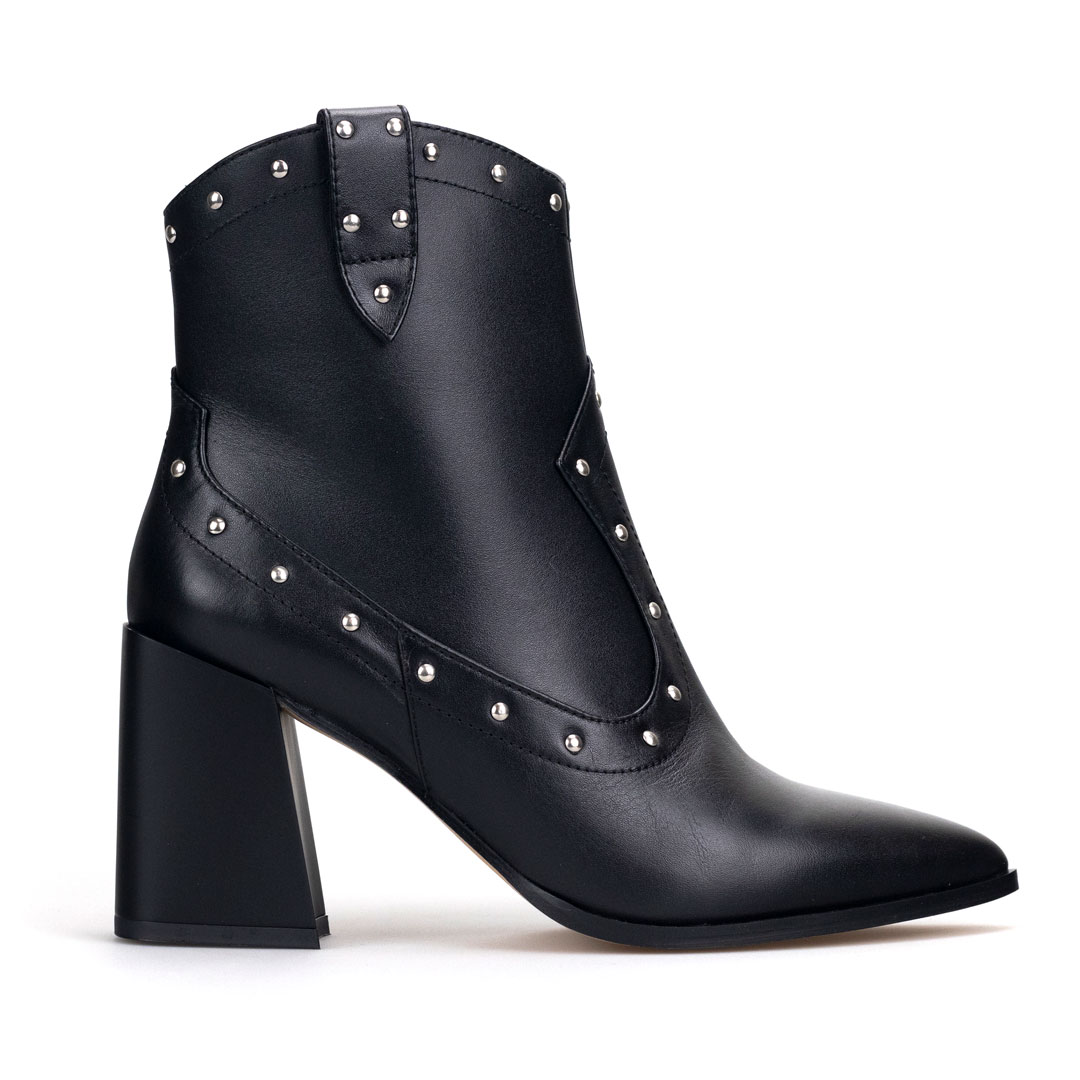 Botines Para Mujer Elegantes Botas Piel Davenia Mod. Sara
