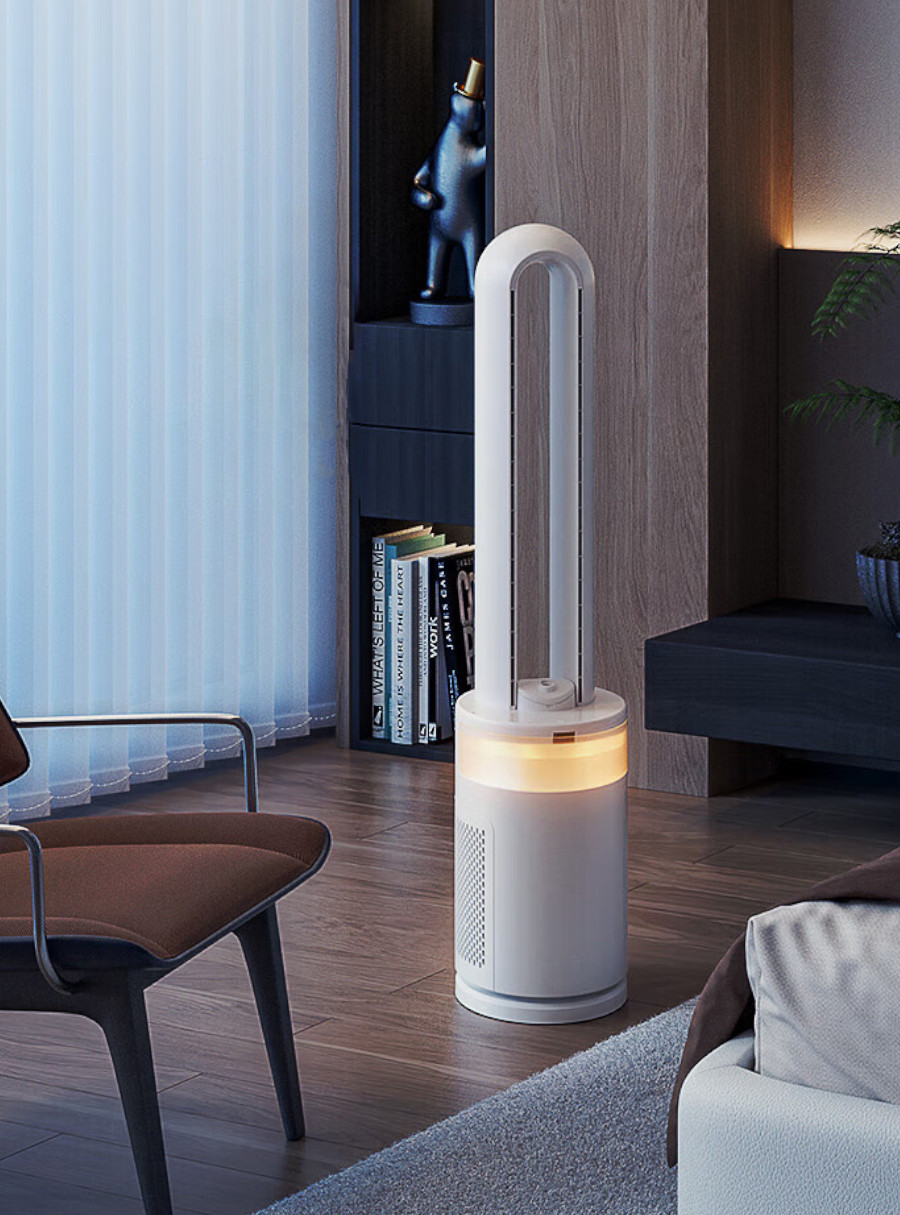 Ventilador de Torre Bestherm FBD16-23AR Silencioso con Humidificador y Luz Ambiental 