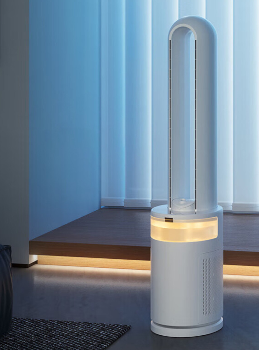 Ventilador de Torre Bestherm FBD16-23AR Silencioso con Humidificador y Luz Ambiental 