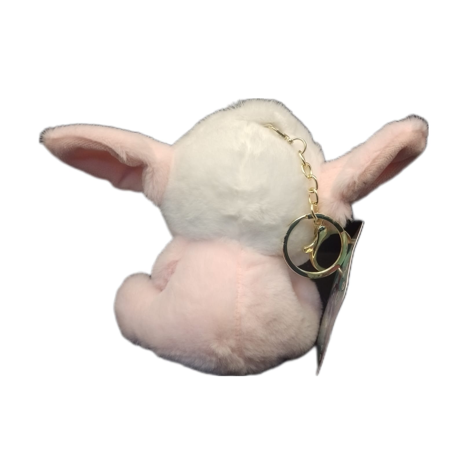 Llavero De Peluche Baby Stitch Angel & Scramp color Rosa