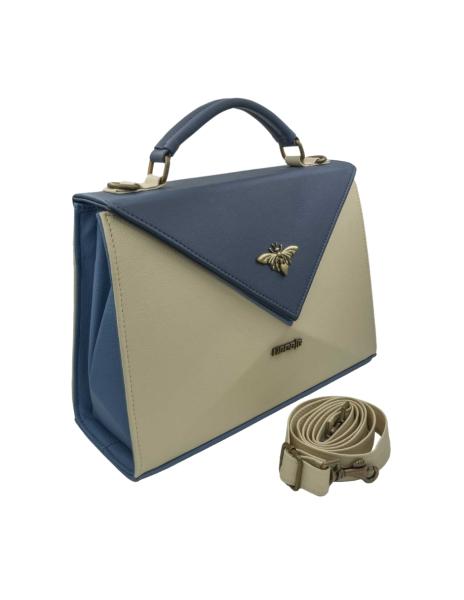 Bolso Crossbody Siena Oceanica color azul Hereje para dama