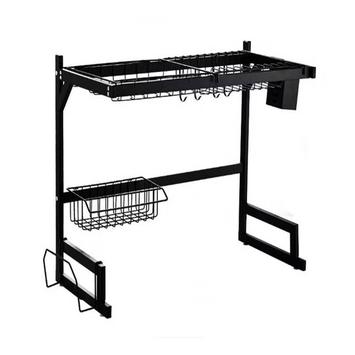 Escurridor Kitchen Rack 1 Nivel y 65 cm para organización y secado de platos y utensilios De Metal