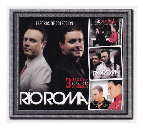 Rio Roma Tesoros De Coleccion 3 Discos Cd