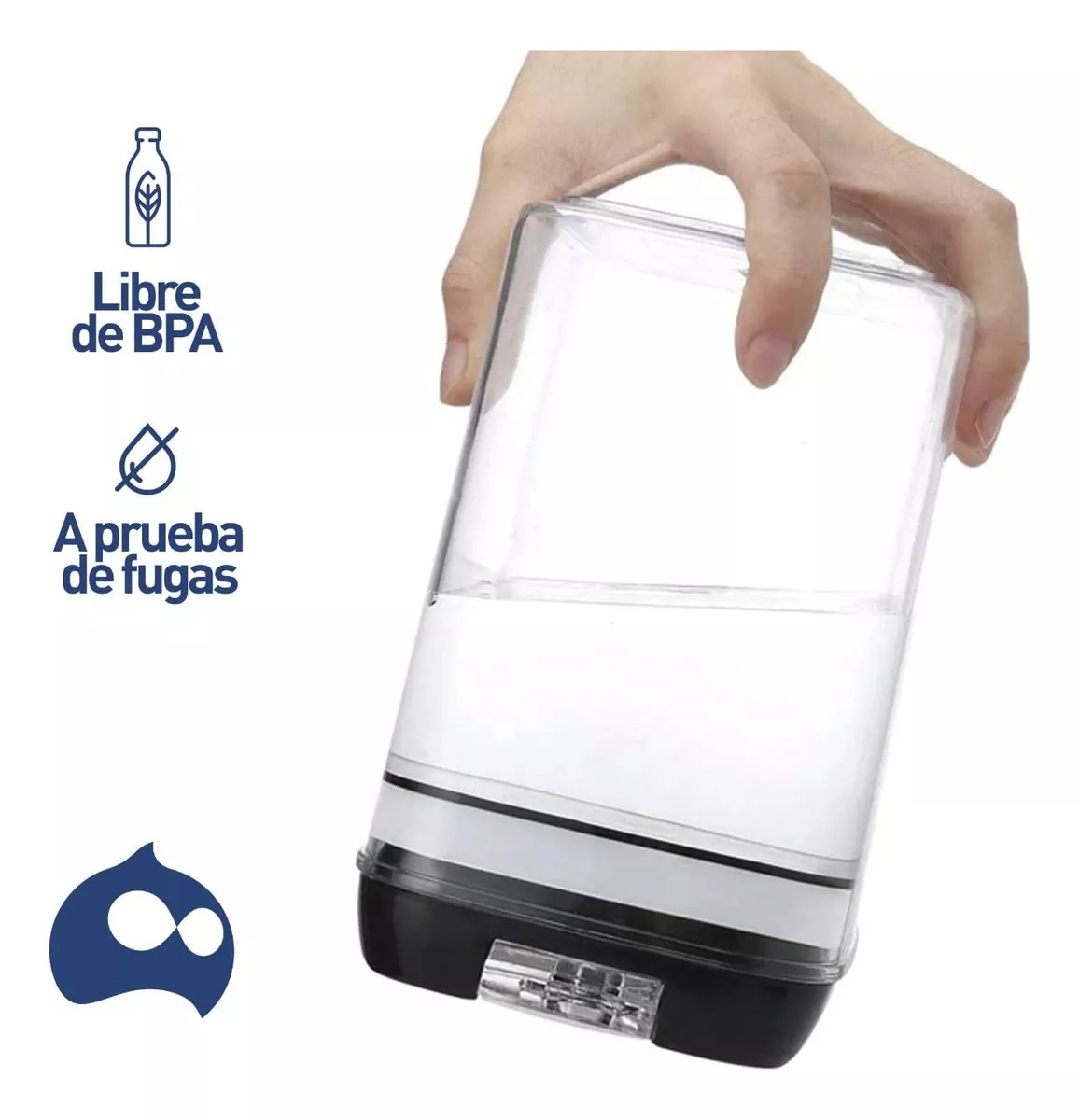 Juego De 7 Recipientes Herméticos De Plástico Para Cocina
